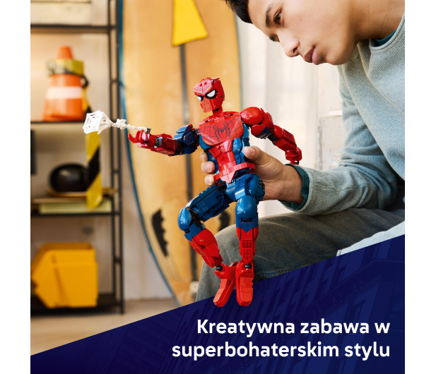 LEGO SUPER HEROES 76346 Figurka Spider-Mana - 1529853 - zdjęcie 6